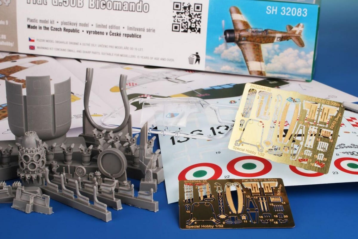 Special Hobby 32083 Fiat G.50B Bicomando 1/32