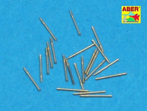 Aber 350L-16 Set of 20 pcs 20 mm L/65 barrels C/38 for German ships 1/350