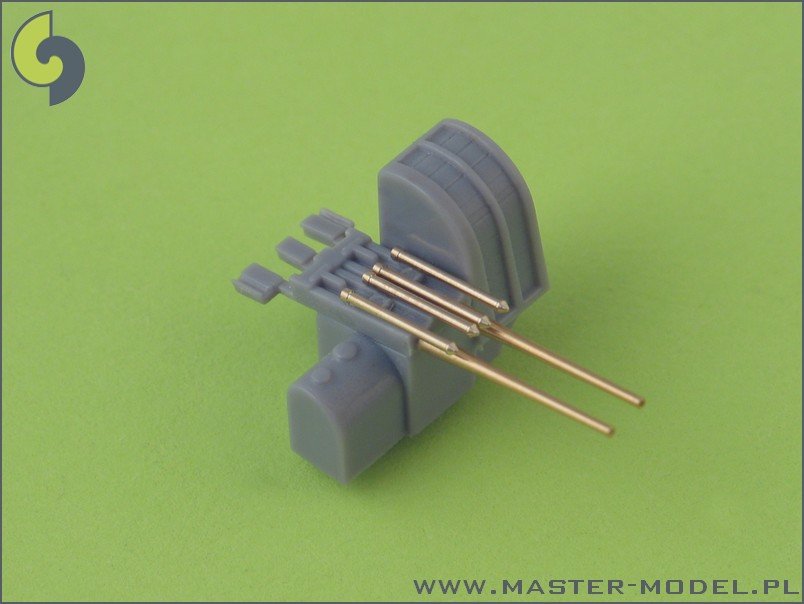 Master SM-350-031 IJN Takao (1942) armament - 20cm (10pcs), 12,7cm (8pcs) barrels (with recoil cylinders) – immagine 2