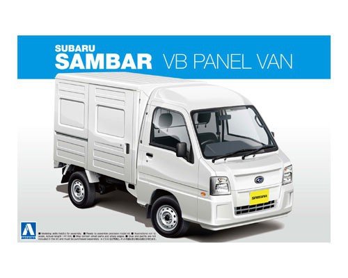 Aoshima 00738 SUBARU SAMBAR VB PANEL VAN 1/24