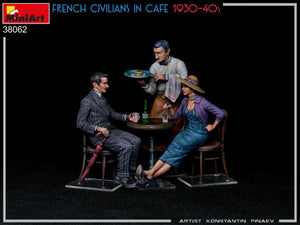 MiniArt 38062 FRENCH CIVILIANS IN CAFE 1930-40S 1/35 – zdjęcie 3