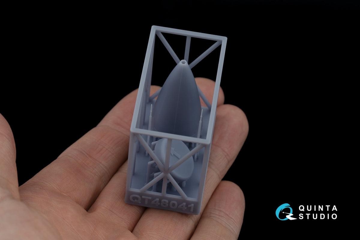 Quinta Studio QT48041 MiG-29K Сorrected nose cone (HobbyBoss) 1/48 – zdjęcie 7