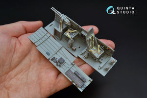 Quinta Studio QD32087 Ju87 D/G 3D-Printed &amp;amp; coloured Interior on decal paper (Trumpeter) 1/32 – immagine 3