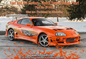 Peinture Zero Paints ZP-1413 Fast and the Furious Toyota Supra Orange nacré 60 ml