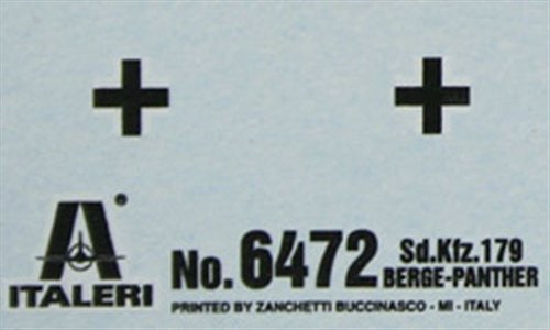 Italeri 6472 SD.KFZ.179 BERGEPANTHER 1/35 – Bild 7