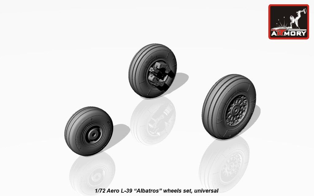 Armory Models AW72026 AERO L-39 Albatros wheels 1/72 – zdjęcie 2