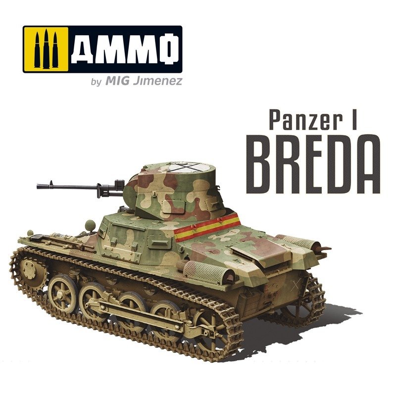AMMO of Mig Jimenez 8506 Panzer I Breda, Spanish Civil War 1936 - 1939 1/35 – immagine 2