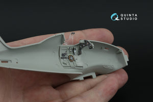 Quinta Studio QD48466 Macchi MC.200 Saetta (Early) 3D-Printed coloured Interior on decal paper (Italeri) 1/48 – immagine 11