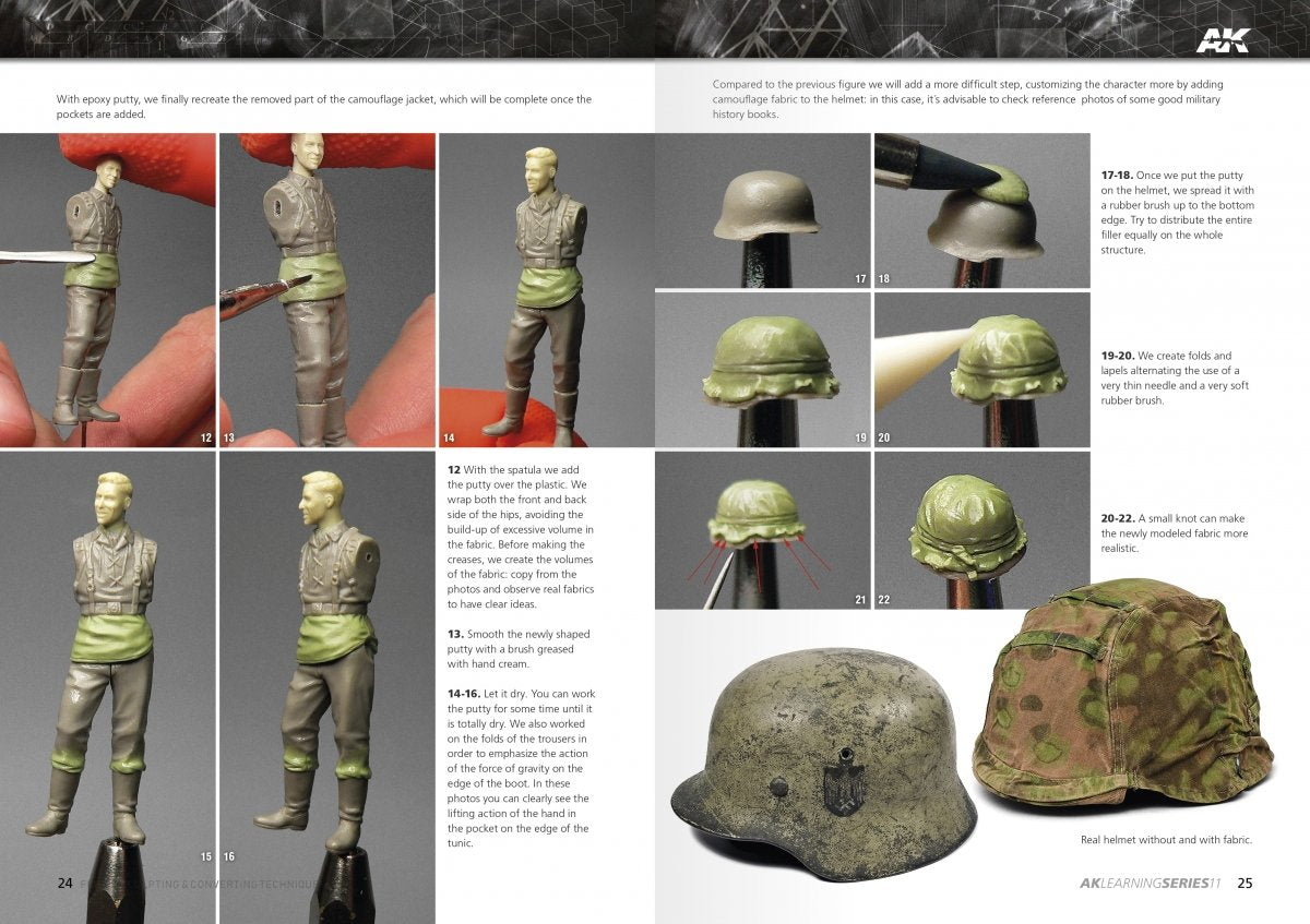 AK Interactive AK512 AK LEARNING 11: FIGURE SCULPTING &amp;amp; CONVERTING TECHNIQUES EN – image 3