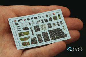 Quinta Studio QD32209 A-20G Havoc 3D-Printed coloured Interior on decal paper (HK Models) 1/32 – Bild 4