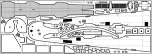 Pontos 23004F1 USS BB-61 Iowa 1944 Detail Up Set (Teak tone stained wooden deck) 1/200 – zdjęcie 22