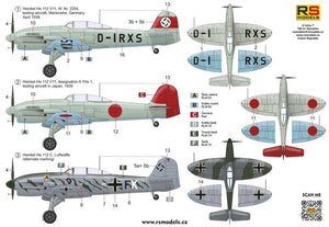 RS Models 94008 Heinkel 112 V11 1/72 – Bild 2