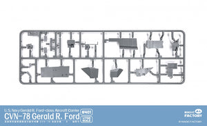Magic Factory 6401 USS Gerald R. Ford (CVN-78) - US Navy Gerald R.Ford - class Aircraft Carrier 1/700 – Bild 6