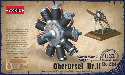 Roden 624 Moteur Oberursel Ur.II 1/32