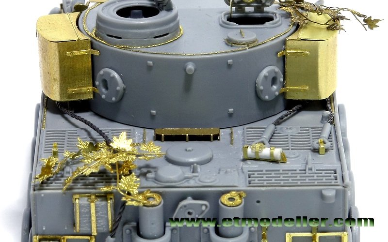 E.T. Model E72-006 WWII German TIGER I Initial Production For DRAGON 7370 1/72 – immagine 3