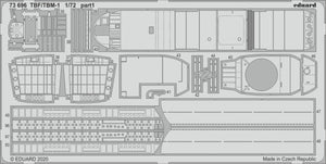 Eduard 73696 TBF/ TBM-1 Avenger 1/72 HASEGAWA – immagine 3