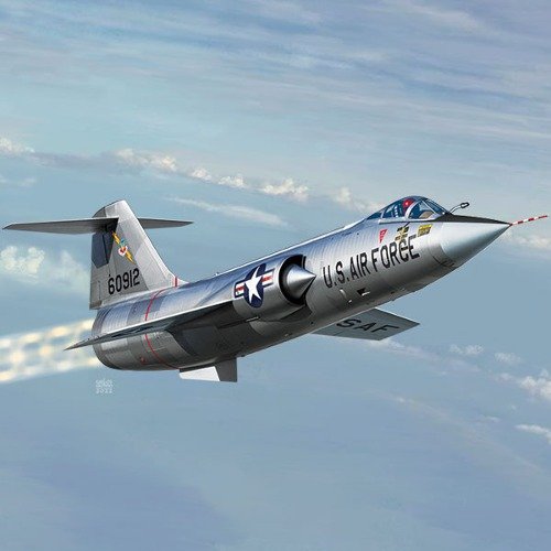 Academy 12576 USAF F-104C Vietnam War 1/72
