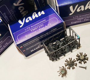 Yahu YMS7230 3D Engines - Fiat A.74 1/72