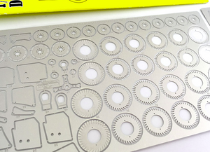 Hobby Design HD02-0240 Photoetch Detail-Up Set for Porsche 911 GT2 (993) Tamiya 1/24 – immagine 6