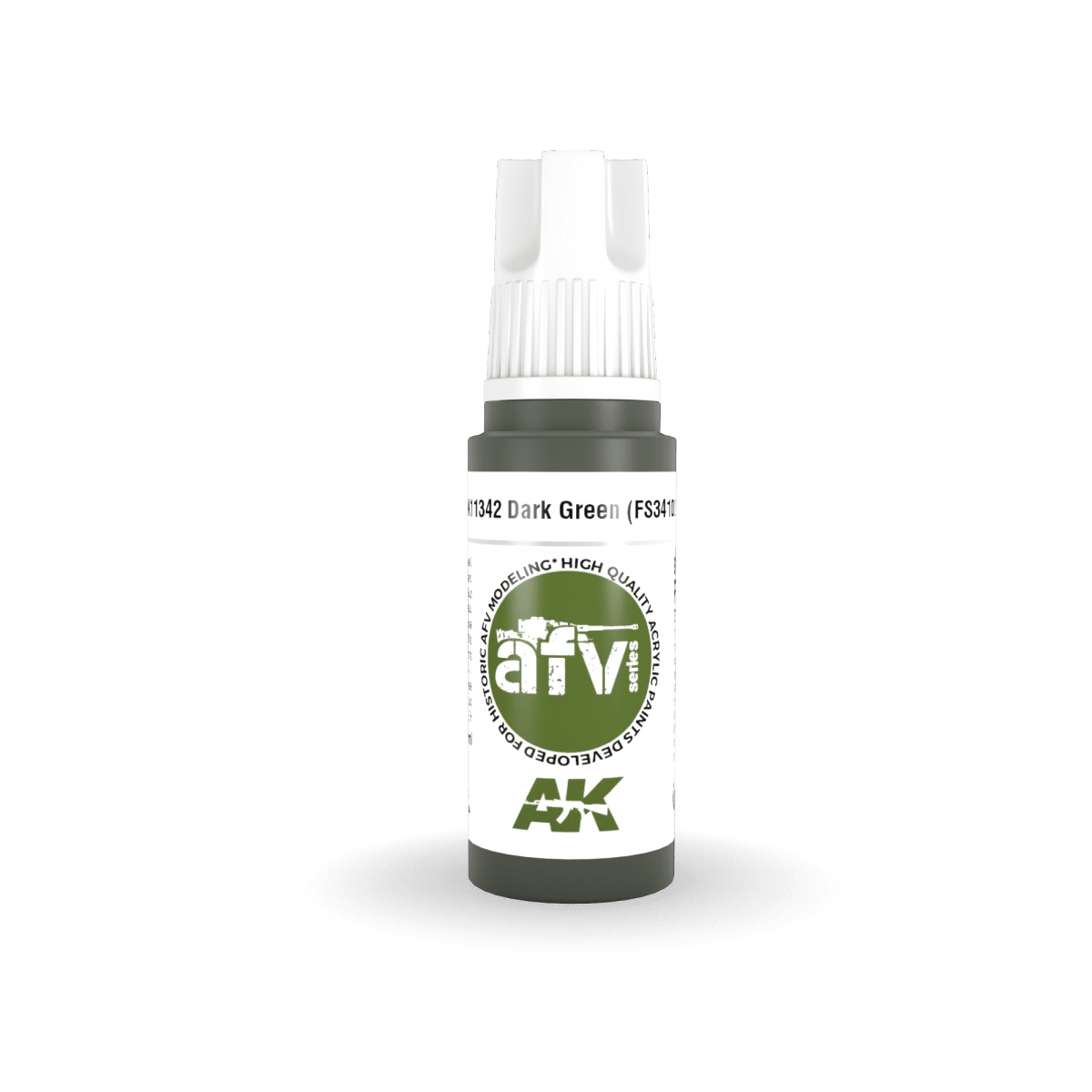 AK Interactive AK11342 Dark Green (FS34102) 17ml – imagen 2