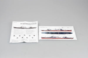 Trumpeter 05747 USS San Francisco CA-38 1944 1/700 – zdjęcie 3