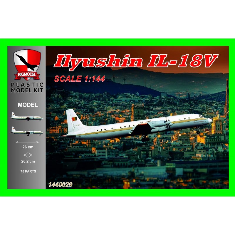 Big Model 1440029 IL-18V Air Mali 1/144