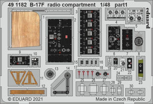 Eduard BIG49300 B-17F part III HKM 1/48 – image 4