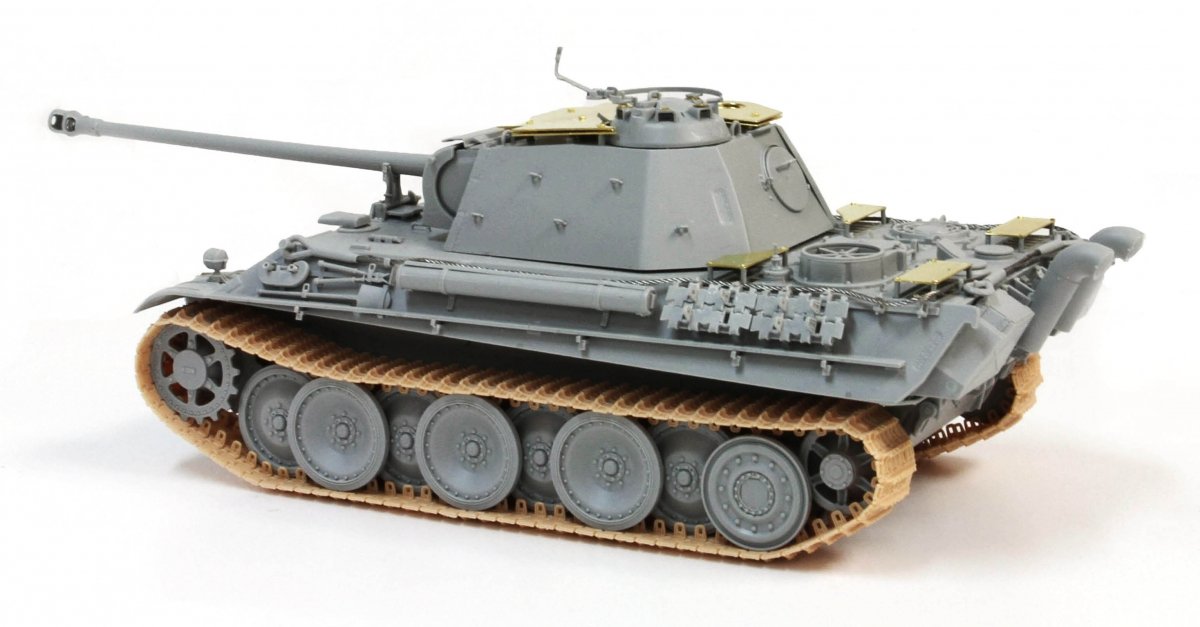 Dragon 6897 Panther Ausf.G Late Production w/Add-on Anti-Aircraft Armor 1/35 – immagine 2