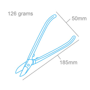 Modelcraft PPL1207 Straight Jewellers Tinsnips (180mm) – imagen 2