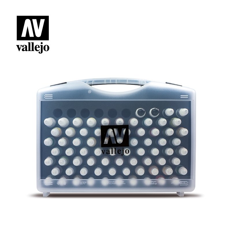 Vallejo 70173 Military Model Color Set with Plastic Storage Case – image 2
