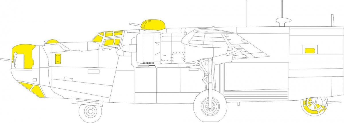 Eduard BIG72183 B-24H AIRFIX 1/72 – zdjęcie 8