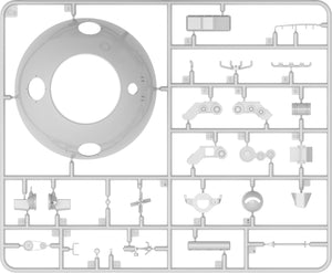 MiniArt 40003 SPHERICAL FIGHTING VEHICLE. TsAMO PROJECT. INTERIOR KIT 1/35 – immagine 13