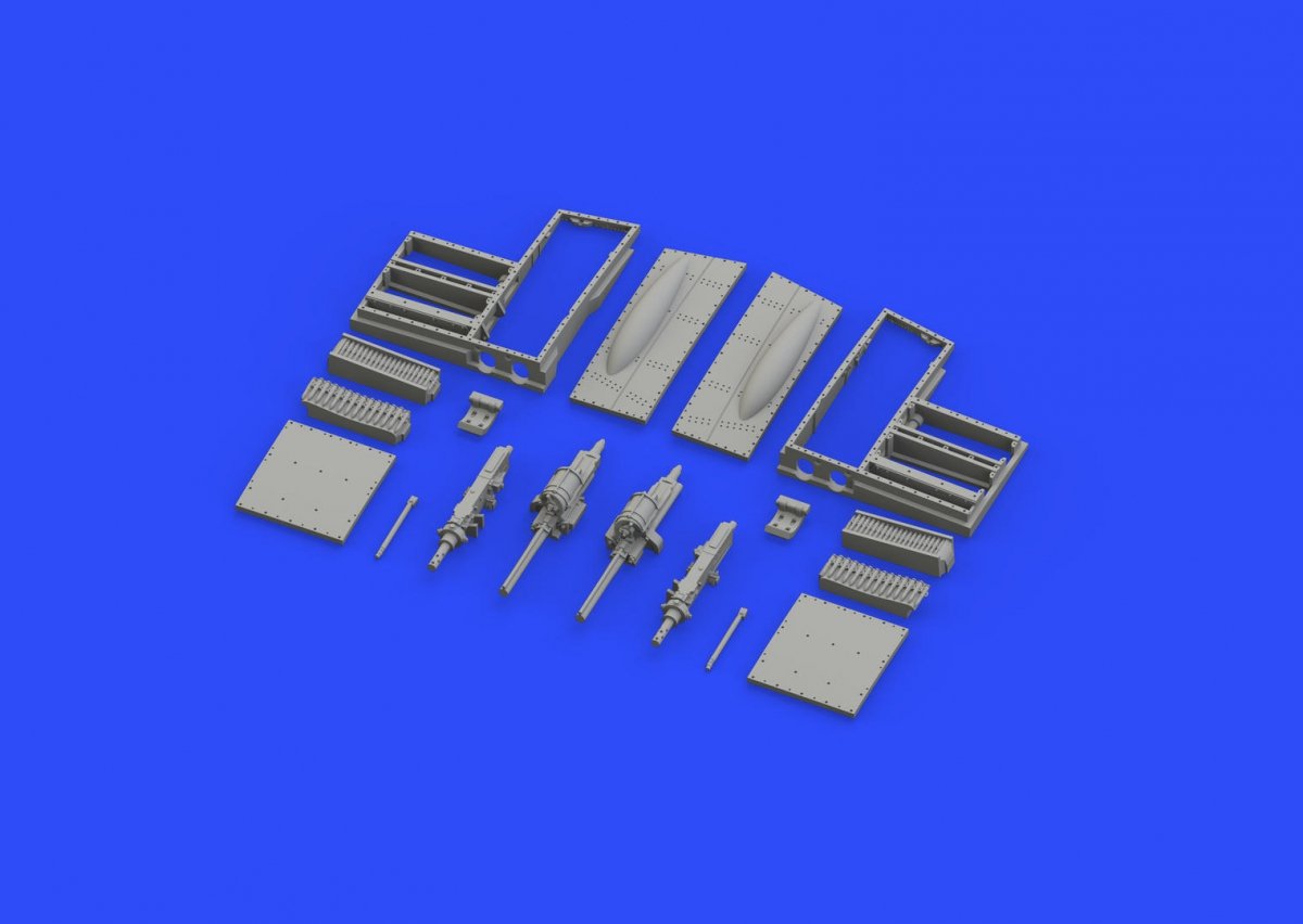Eduard 672152 Spitfire Mk. XVI gun bays EDUARD 1/72 – Bild 3