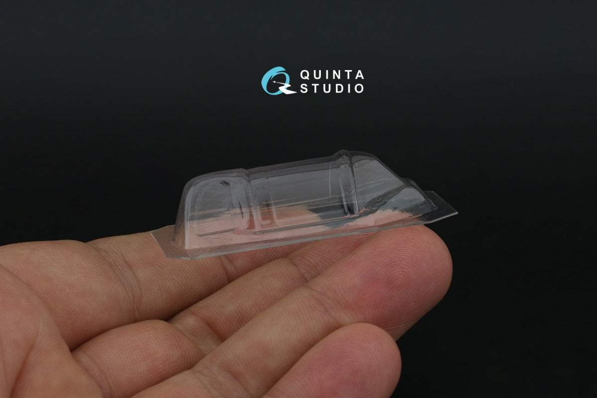 Quinta Studio QC48007 LaGG-3 Series 66 vacuumed clear canopy, 1 pcs, (Zvezda) 1/48 – immagine 5