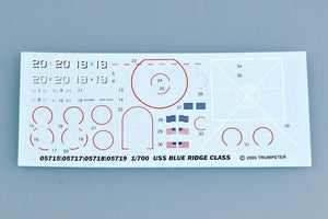 Trumpeter 05719 USS MOUNT WHITNEY LCC-20 1997 1/700 – immagine 5