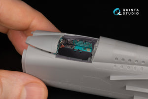 Quinta Studio QD+48558 MiG-25RB/MiG-25RBT 3D-Printed &amp;amp; coloured Interior on decal paper (ICM) (with 3D-printed resin parts) 1/48 – immagine 11