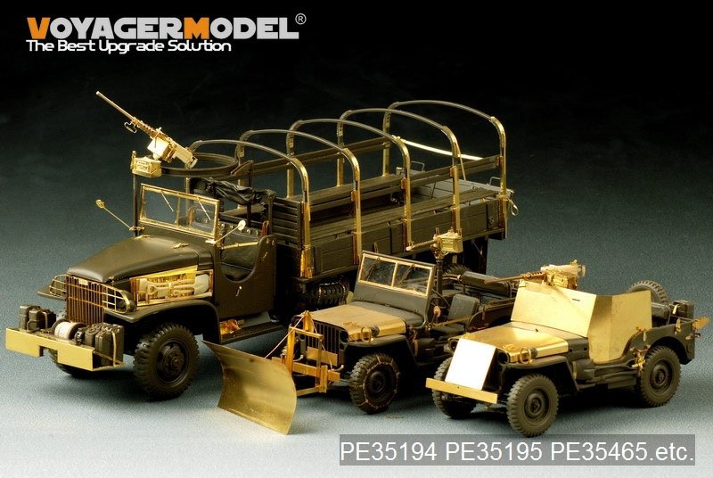 Voyager Model PE35465 WWII U.S. GMC 2.5ton 6X6 Cargo Truck for TAMIYA 35218 1/35 – immagine 21