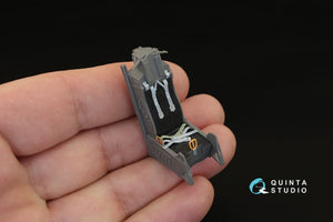 Quinta Studio QD32023 F-16D 3D-Printed &amp;amp; coloured Interior on decal paper (for Academy kit) 1/32 – immagine 4