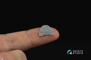 Quinta Studio QD48567 German WWII Cockpit instrument gauges 3D-Printed &amp;amp; coloured Interior on decal paper (All Kits) 1/48 – immagine 5