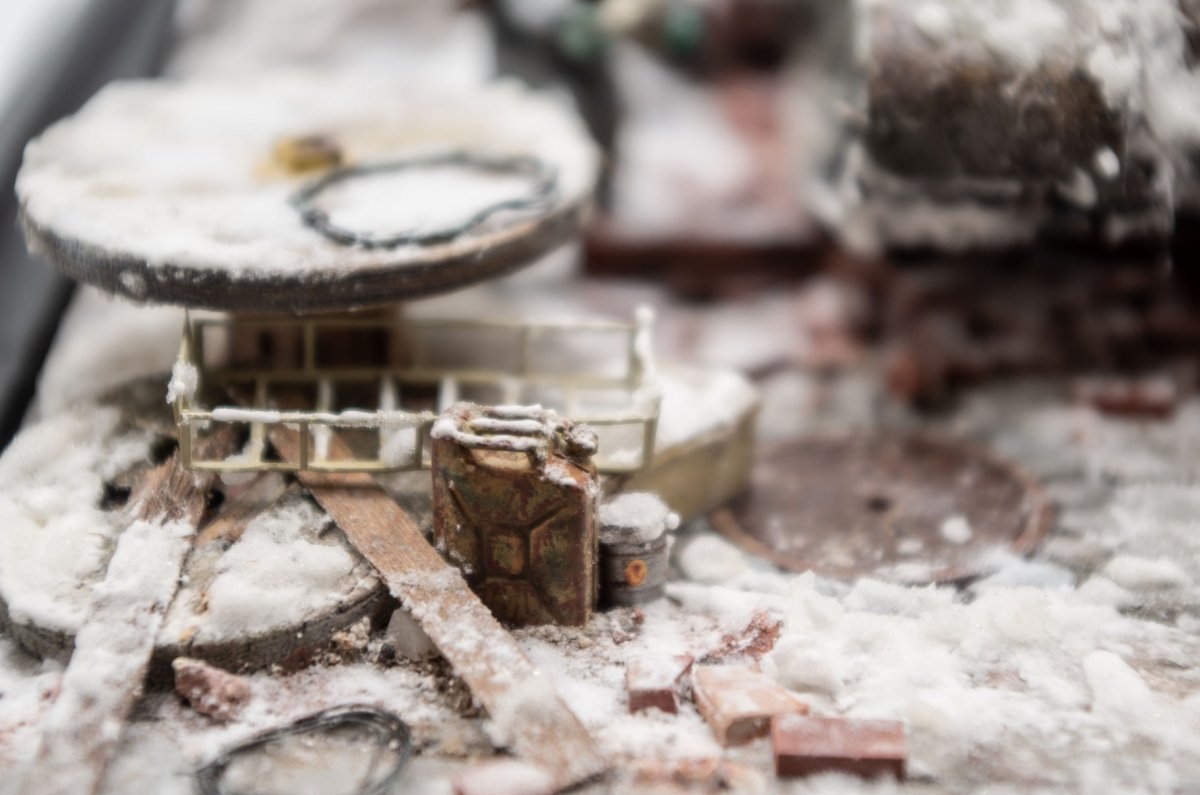 RT-Diorama 35302 Diorama-Base: &amp;quot;Wintergewitter&amp;quot; Operation Winter Storm 1/35 – Bild 6