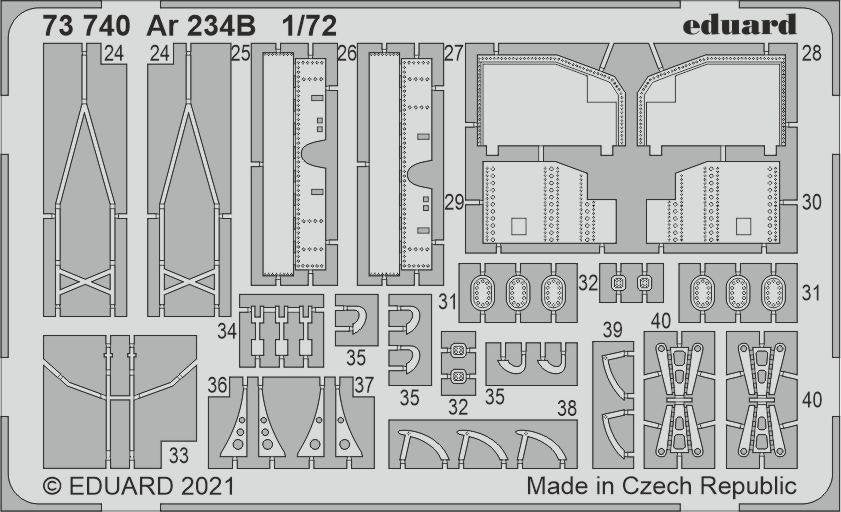 Eduard 73740 Ar 234B HOBBY 2000 / DRAGON 1/72 – image 2