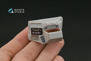 Quinta Studio QD24004 Hummer H1 3D-Printed &amp;amp; coloured Interior on decal paper (MENG) 1/24 – Bild 9