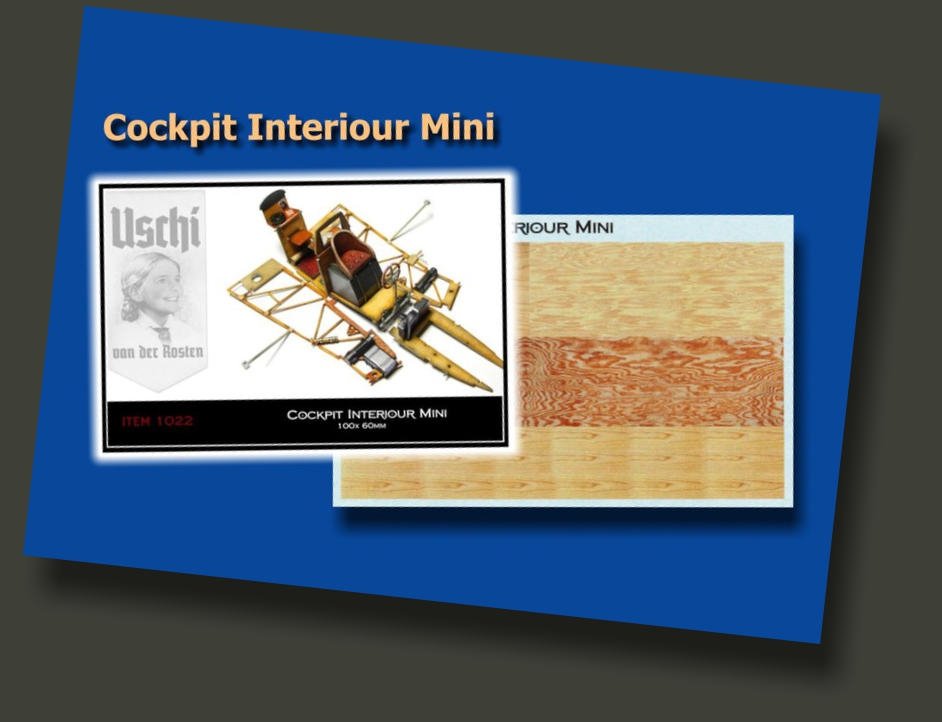 Uschi 1022 Autocollant imitation bois pour intérieur de cockpit Mini – image 2