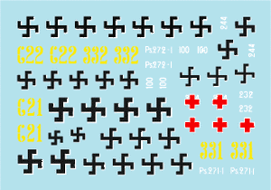 Star Decals 35-C1041 Finnish Tanks in WW2 # 5 1/35 – immagine 3