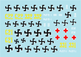 Star Decals 35-C1041 Finnish Tanks in WW2 # 5 1/35 – immagine 3