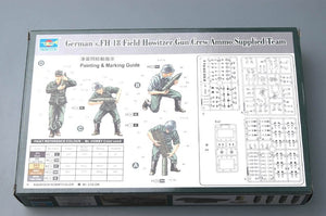 Trumpeter 00426 German s.FH 18 Field Howitzer Gun Crew Ammo Supplied Team 1/35 – Bild 3