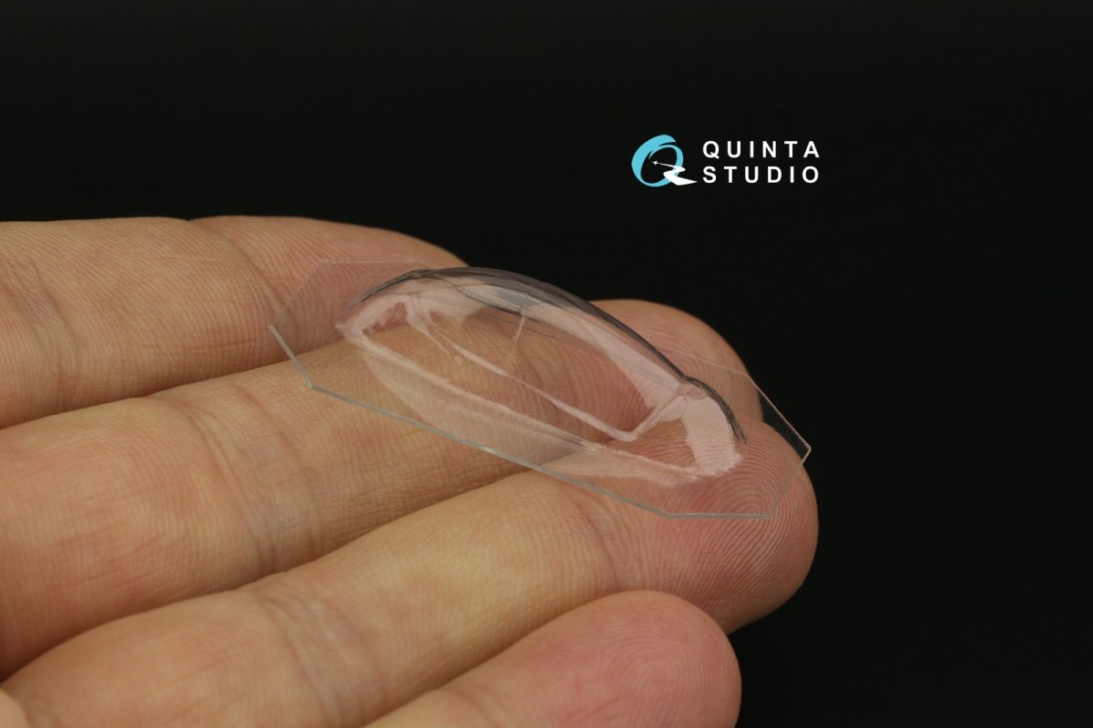 Quinta Studio QC72036 He 162 vacuumed clear canopy (Special Hobby) 1/72 – immagine 6