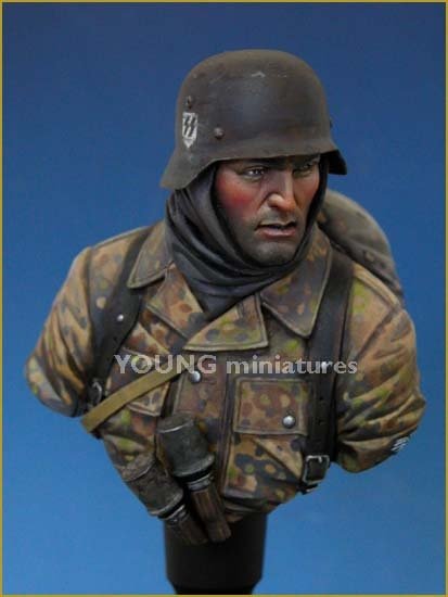 Young Miniatures YM1810 German Waffen SS Ardennes 1944(II) 1/10 – immagine 2