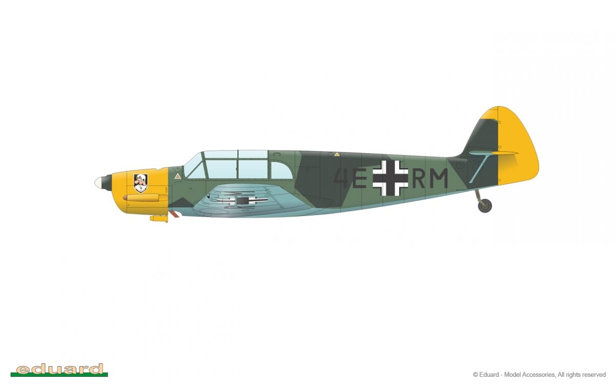 Eduard 3006 Bf 108 1/32 – immagine 5