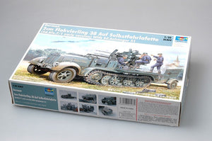 Trumpeter 01523 German 2cm Flakvierling 38 Auf Selbstfahrlafette 1/35 – immagine 2